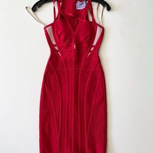 Body Con Bandeau Dress